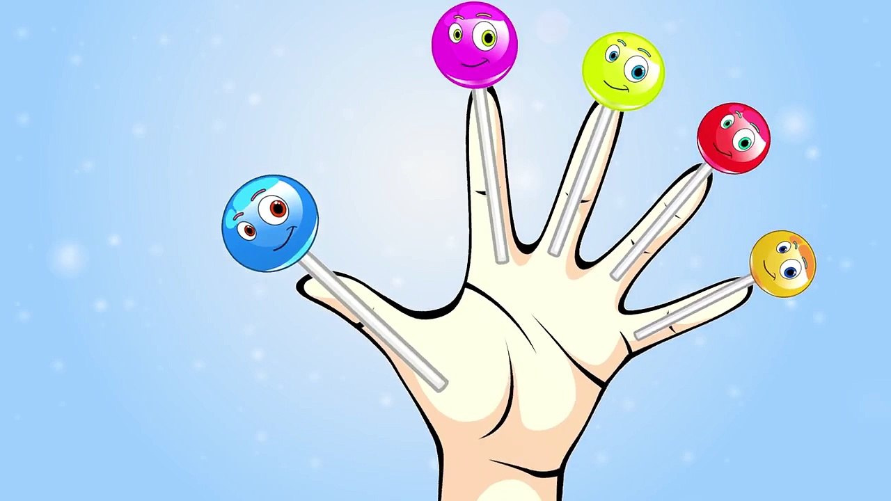 Lollipop Finger Family | Learn Colors | Animated Surprise Eggs filled with Lollipops! Nurs