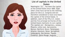 List of capitals in the United States