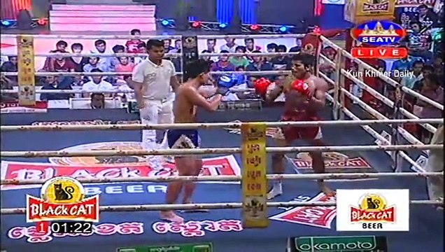 Khmer Boxing | Prom Somnang Vs Thai | SEATV Boxing | 01 November 2015