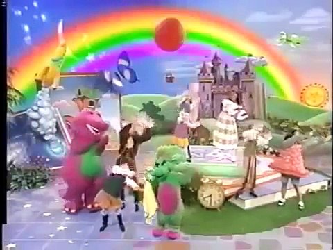 Closing to Walk Around the Block with Barney 1999 VHS