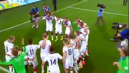 Germany vs Argentina  1 0 Celebration 2 Final World Cup 2014