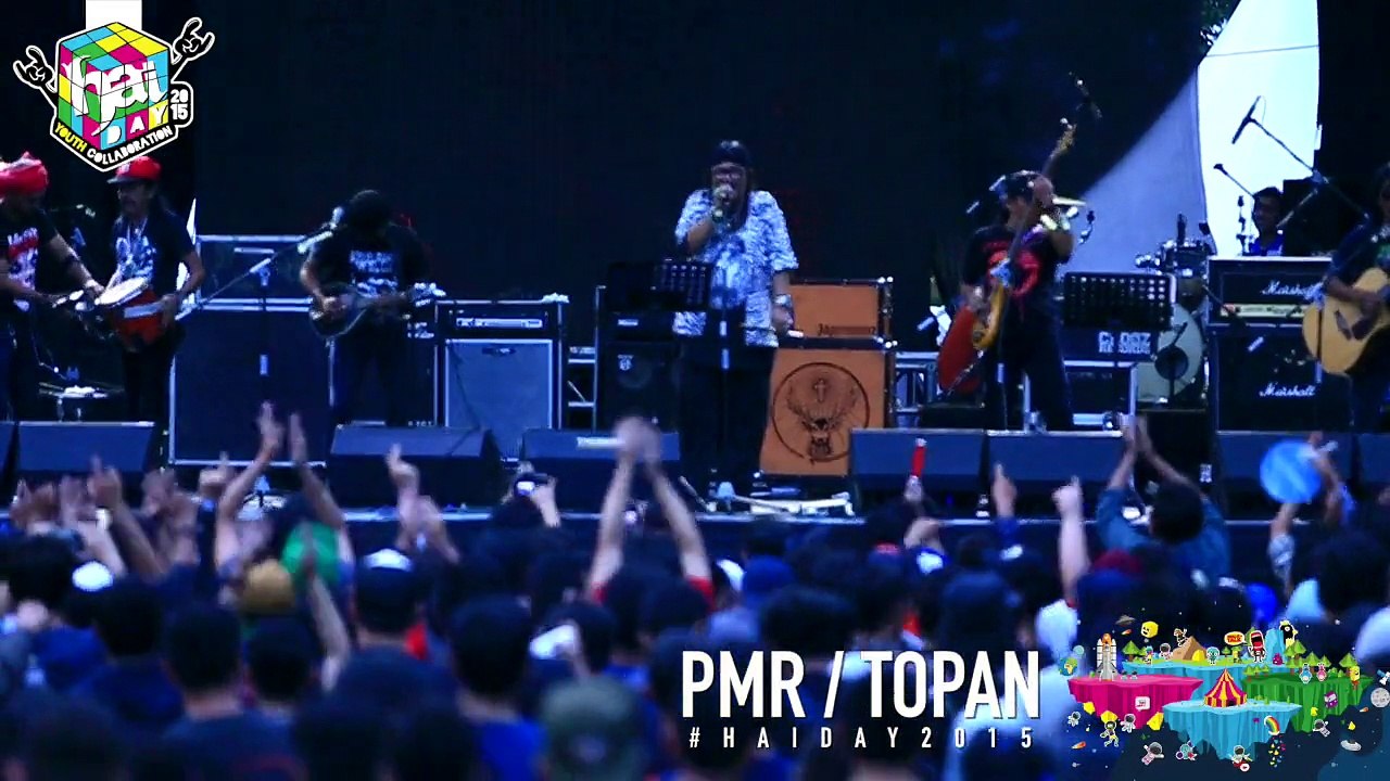 OM PMR (Orkes Moral Pengantar Minum Racun) - Topan Live at #HAIDay2015