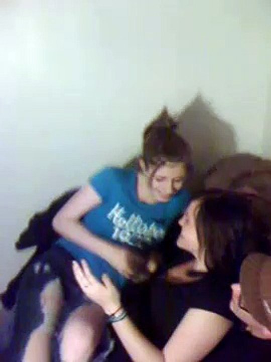 kat and maranda making out