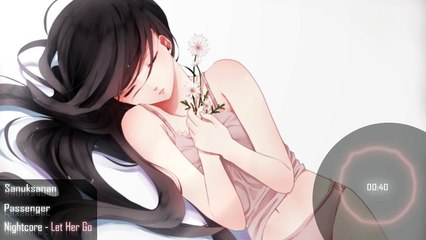 [HD] Nightcore - Let her go [Lyrics]