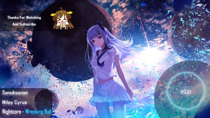 Nightcore - Wrecking Ball [Male]
