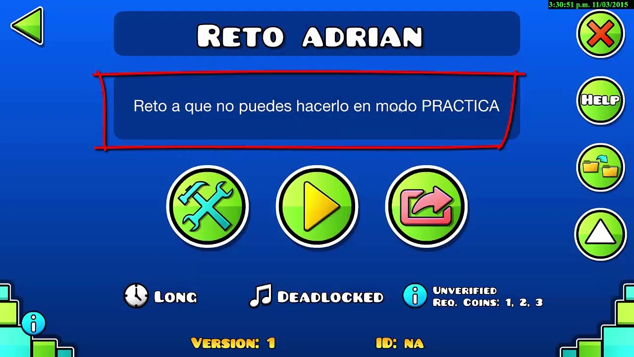 Geometry Dash - Reto Adrian (Link en la dedscripción) HD