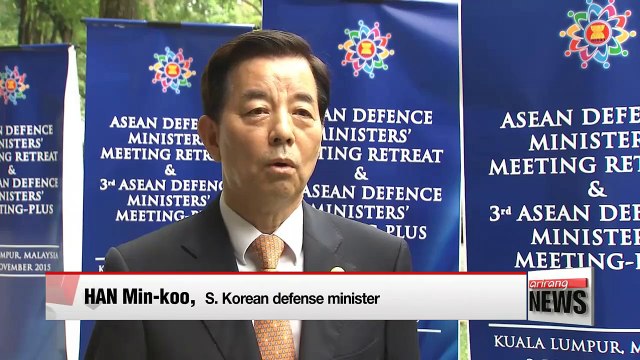 Korea says freedom of navigation should be guaranteed in South China Sea