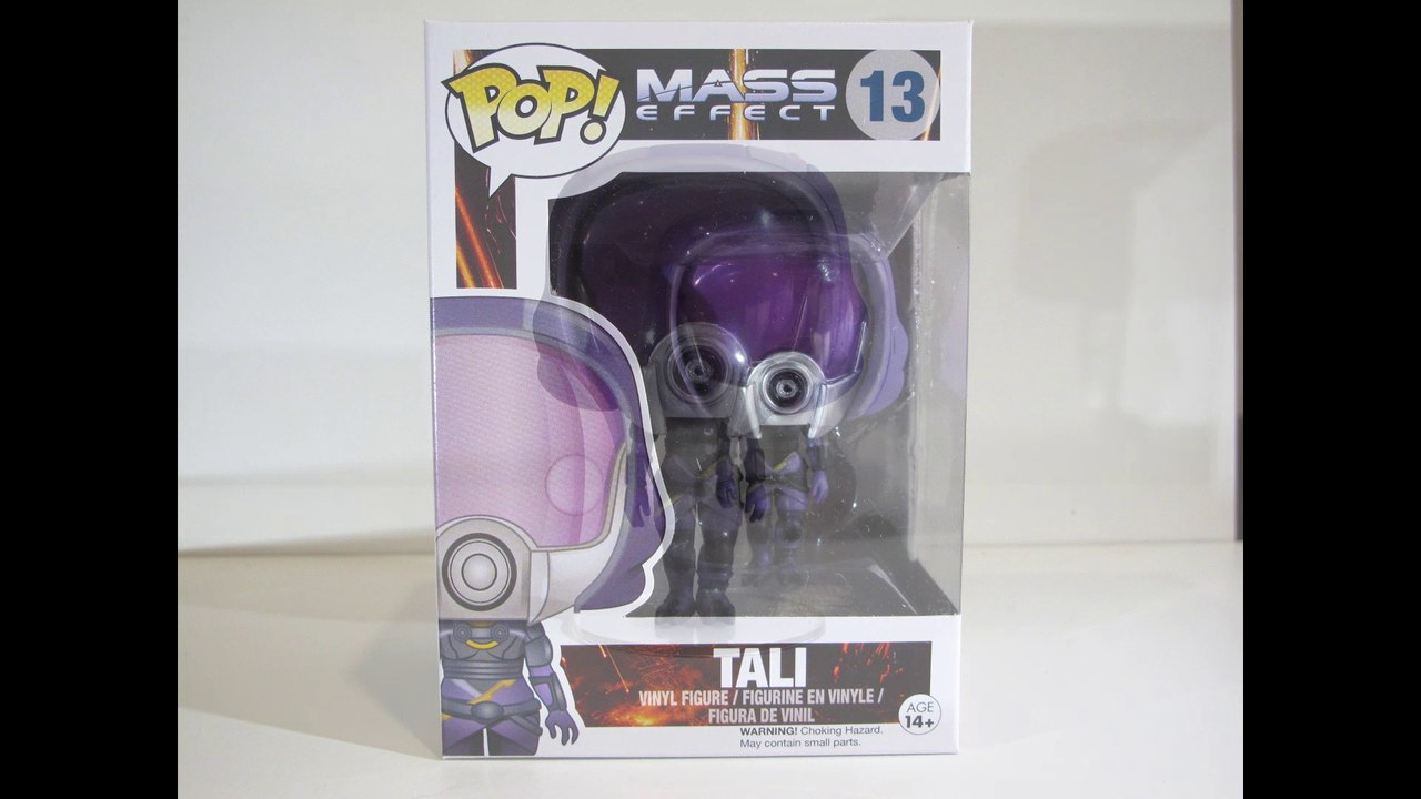 Funko Pop Vinyl Figure Mass Effect # 13 Tali Stop Motion Review