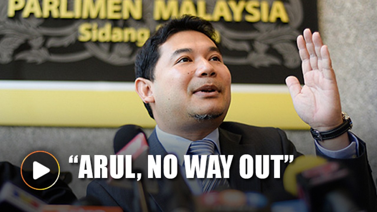 Rafizi: No way out for 1MDB boss Arul