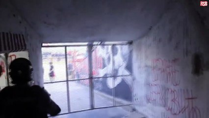 Walking the players tunnel at "Marakana" Stadium in Belgrade before the eternal derby!