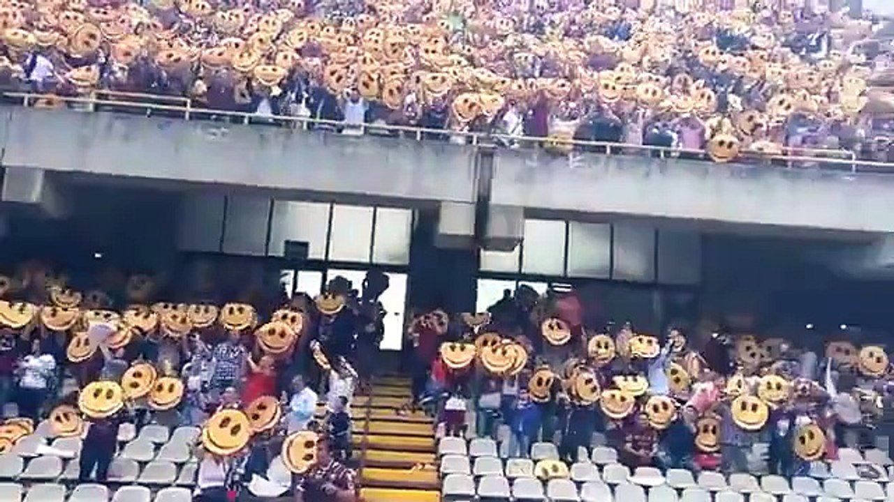 Salernitana : Because I'm happy tifo