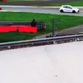 Absolute bell end wrecks exotic car