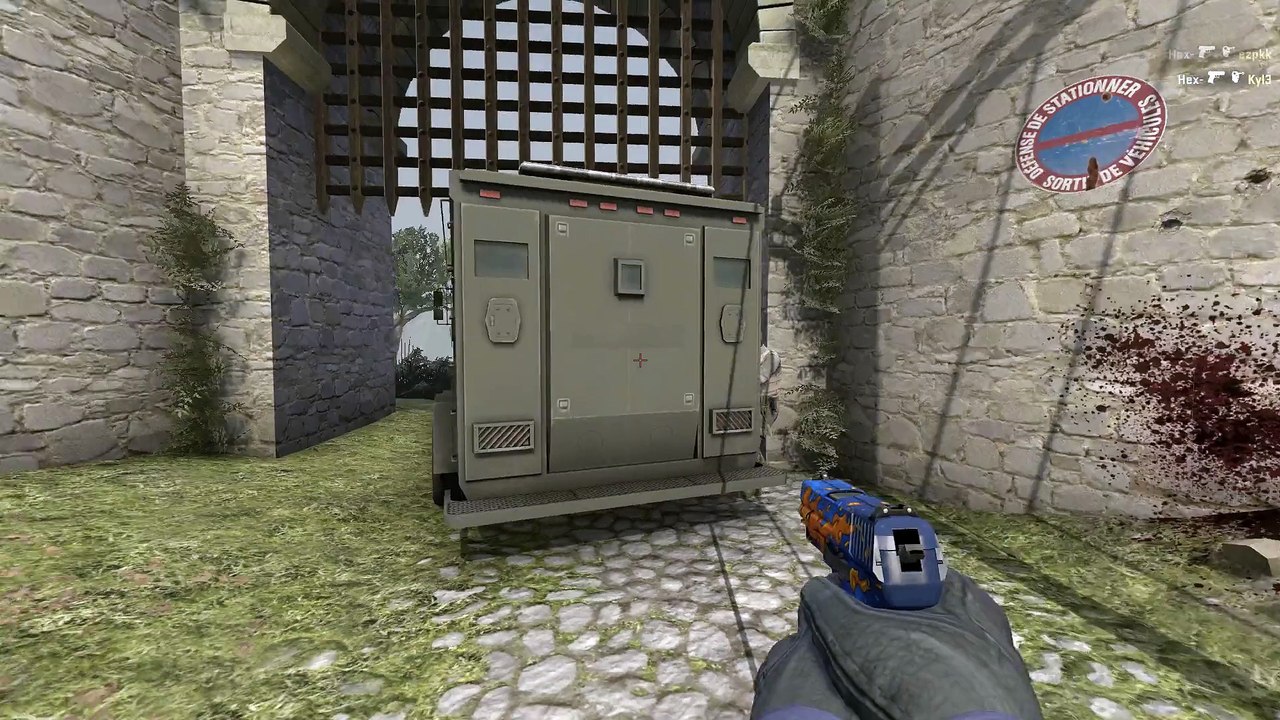 1v5 Clutch -- ESEA -- de_cbble