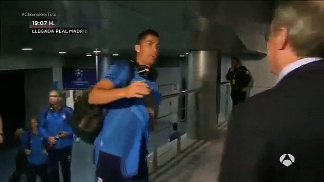 Florentino Perez Confronts Cristiano Ronaldo Prior To Paris Saint Germain Clash