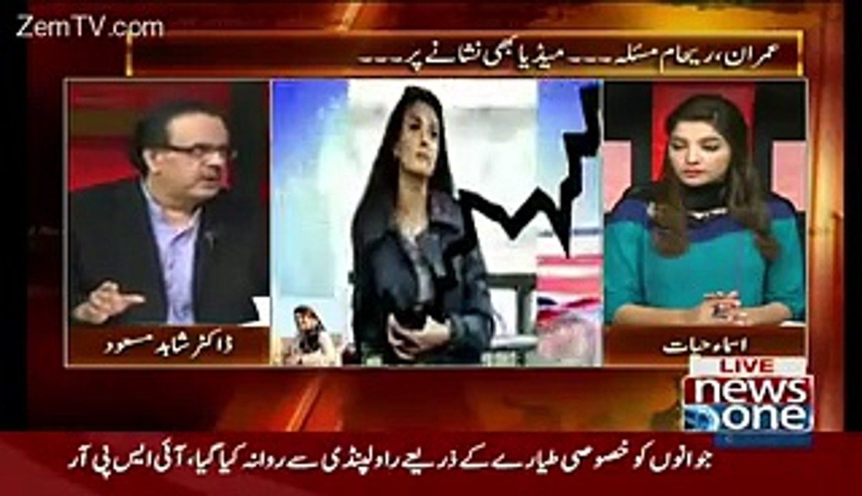 Divorce In Imran Reham Is Good For Me-Shahid Masood