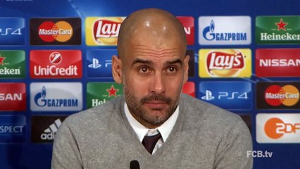 Groupe F - Guardiola : "Les équipes anglaises sont toujours fortes"
