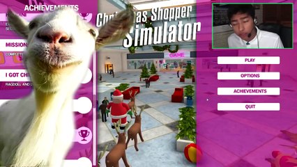 COMPRAS NAVIDEÑAS !! Christmas Shopper Simulator | Fernanfloo