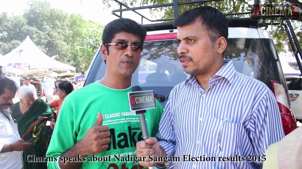 Charms speaks about Nadigar Sangam Election results 2015
