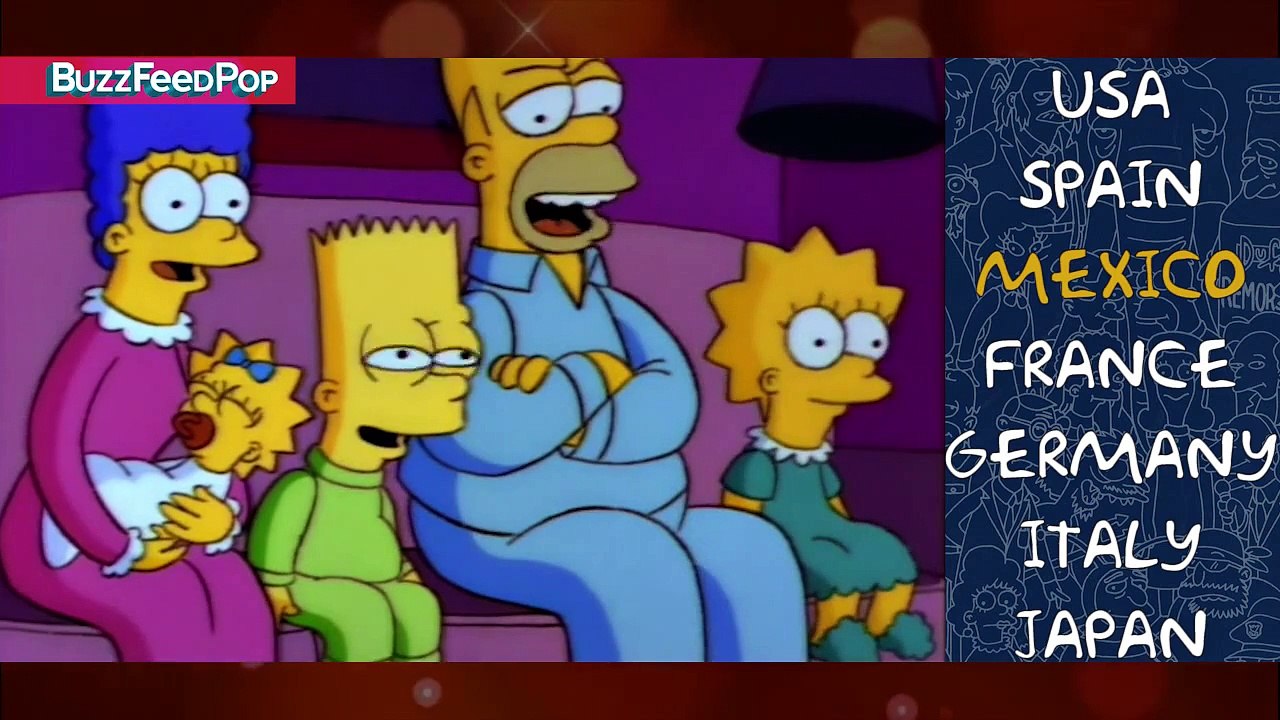 What the Simpsons Sound Like in Other Countries