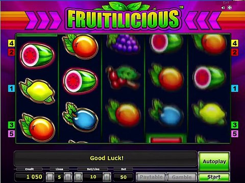 Fruitilicious slot machine at stargames online