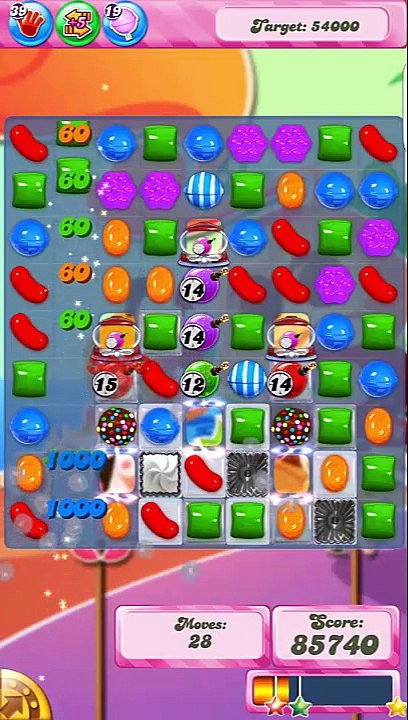 Candy Crush Saga Level 1282 No Boosters