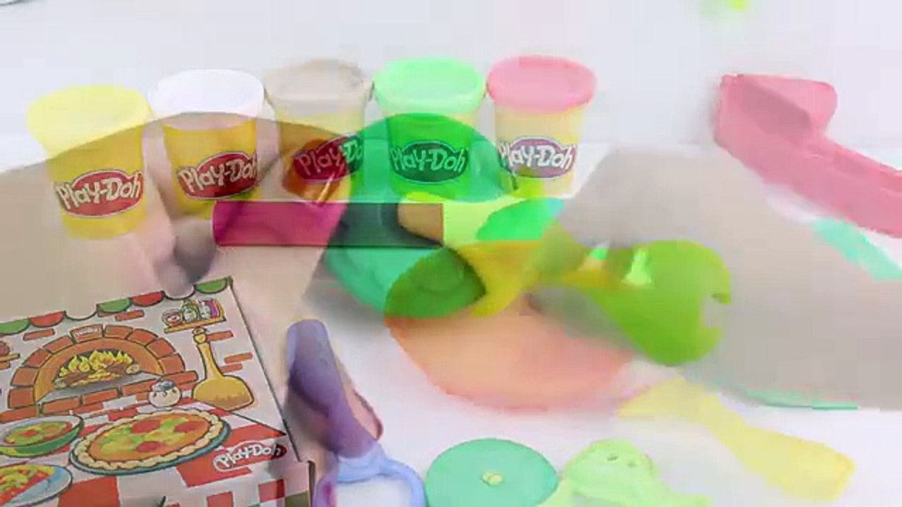 Hasbro Play Doh Pizza party toy set to make dough pizza for kids