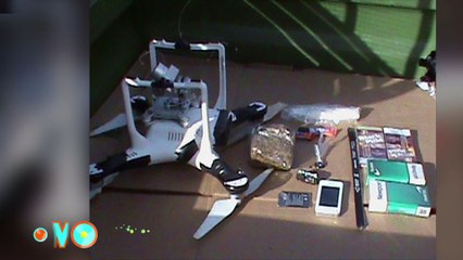 Drone carrying hacksaw blades, drugs and cellphone crashes at an Oklahoma prison