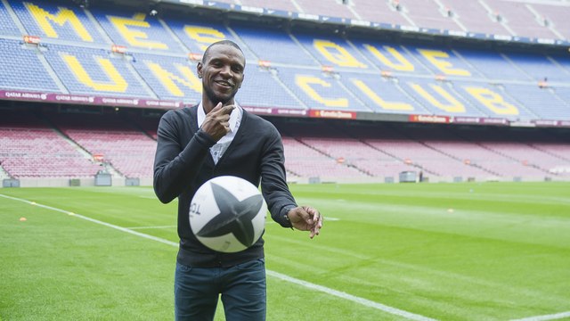 Abidal promociona la Final de la Lliga francesa de Rugbi