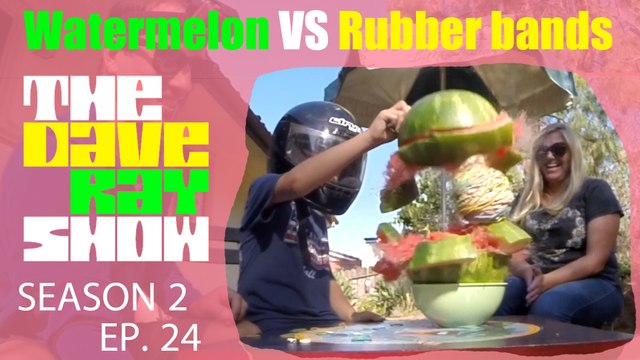 Exploding Watermelons with Rubber bands