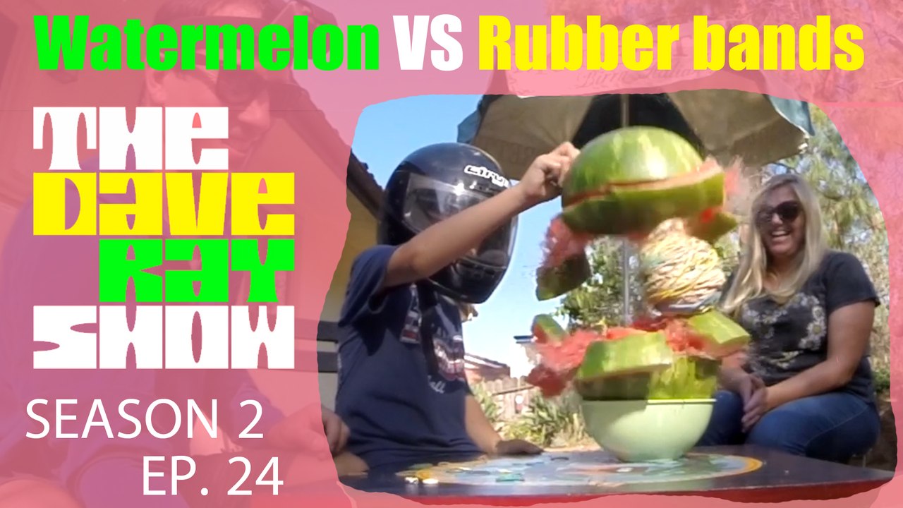 Exploding Watermelons with Rubber bands