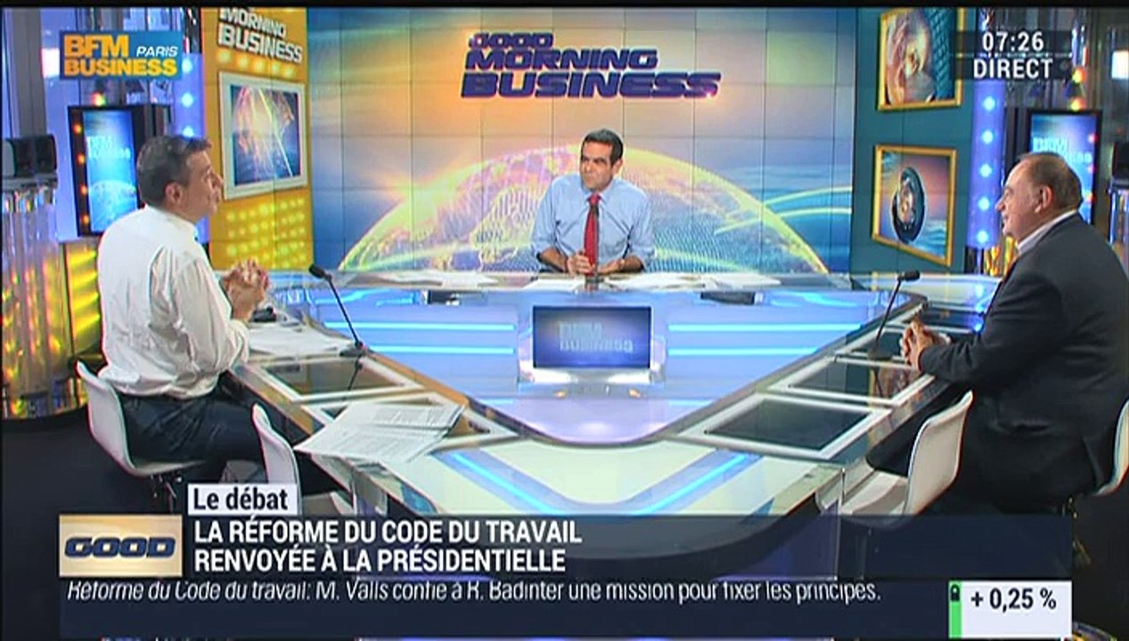 Nicolas Doze VS Jean-Marc Daniel: Réforme du code du travail: Qu'est ce qui va réellement changer ? - 05/11