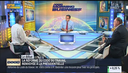 Nicolas Doze VS Jean-Marc Daniel: Réforme du code du travail: Qu'est ce qui va réellement changer ? - 05/11