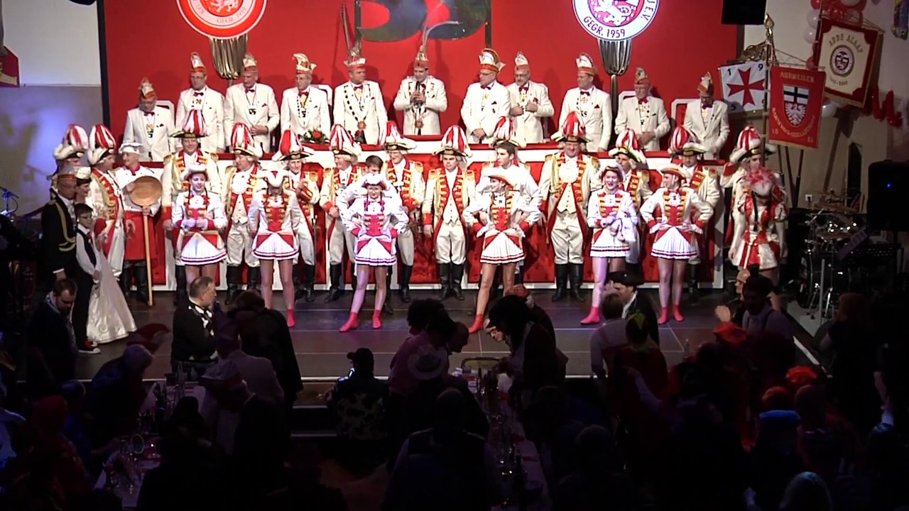 Ahrweiler Stadtgarde - Prunksitzung der KG Rot-Weiss Adenau vom 31.01.2015