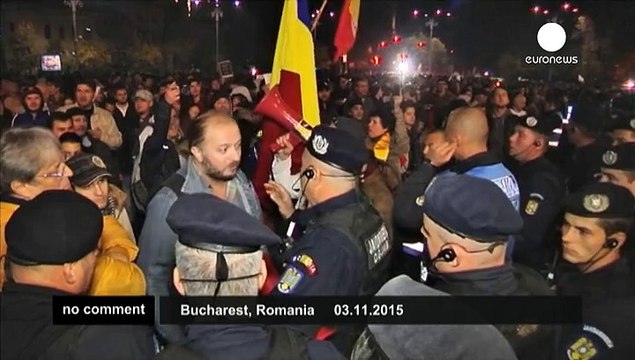 Anger and grief at Bucharest anti-corruption rally