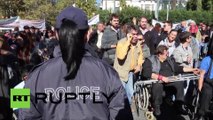 En Grèce, des personnes handicapées manifestent pour une meilleure protection sociale