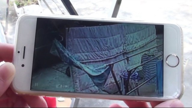 Alleged underwear thief caught on surveillance cameras