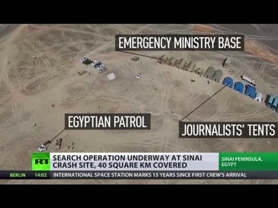 Sinai Crash: Search zone expanded, voice recorders & black boxes to shed light on tragedy