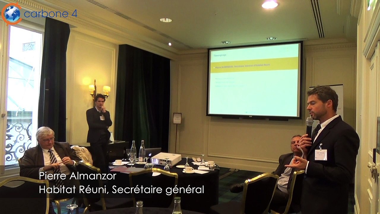 Petit-déjeuner "Transition énergétique : quelle stratégie pour vos bâtiments?" - Habitat Réuni - Pierre Almanzor