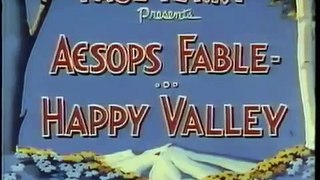 Happy Valley 1952 TerryToons Aesop's Fable classic cartoons