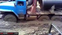 Compilation of Russian trucks in Extreme conditions #1 / Российские грузовики *NEW 2014*