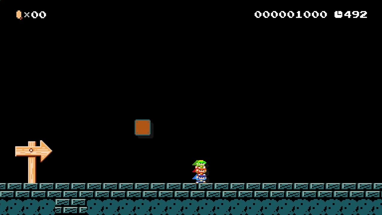 Super Mario Maker - Totem Link