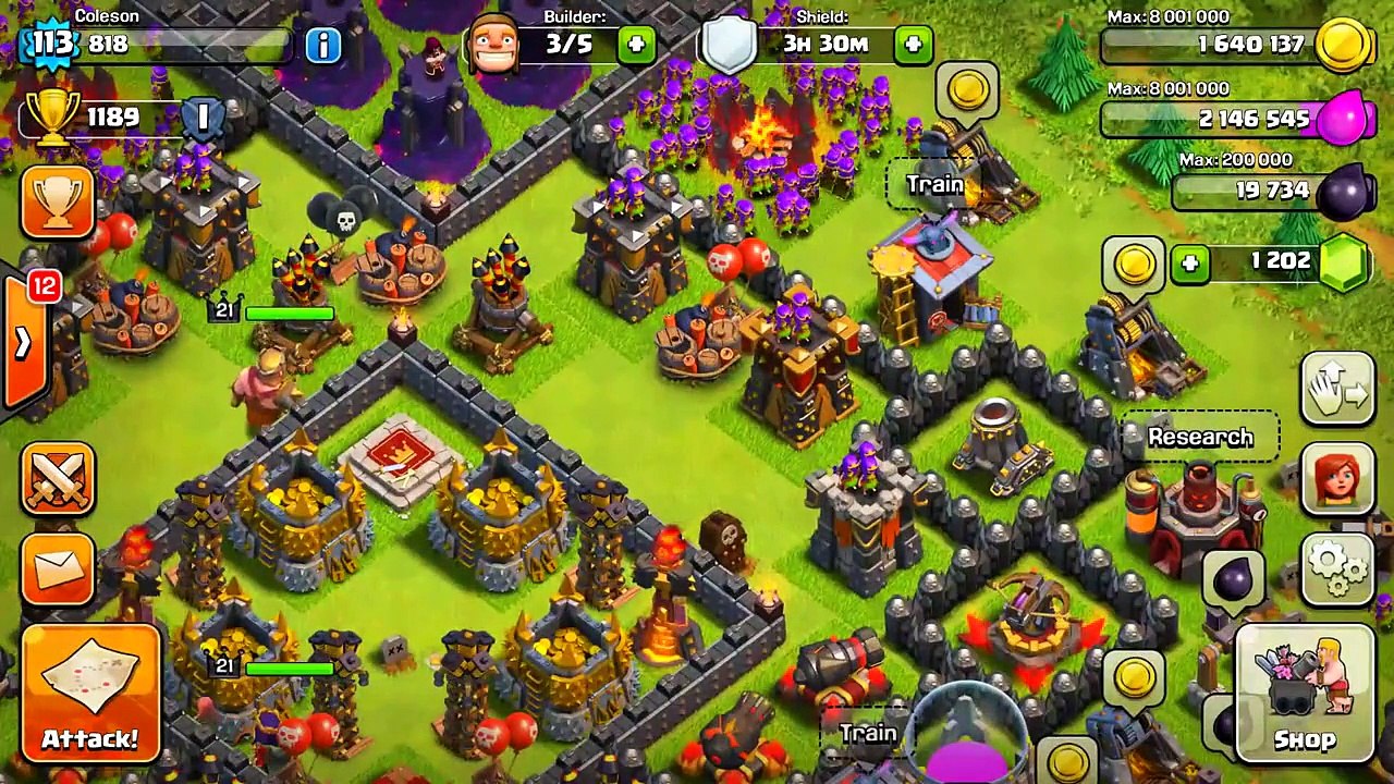 Clash Of Clans I FOUND PEWDIEPIE!!Is This Real Life?(FUNNY MOMENTS + LIVE REACTION)