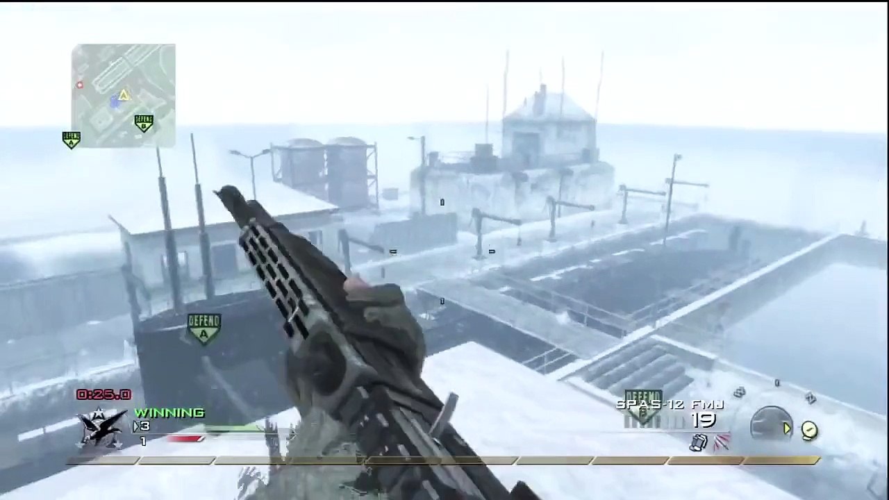 SICK NAC SWAP W  SPAS 12 ON SUB BASE! MW2