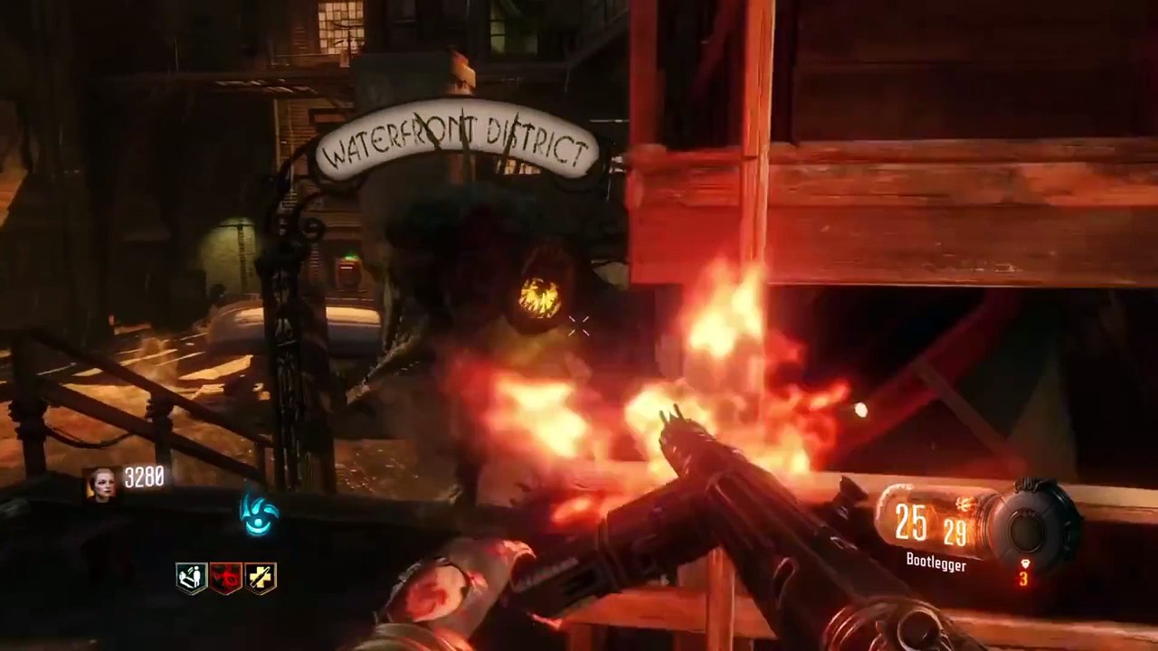 Black Ops 3 Zombies - Razimo Vs 3 Headed Beast! - Shadows of Evil Zombies Gameplay!