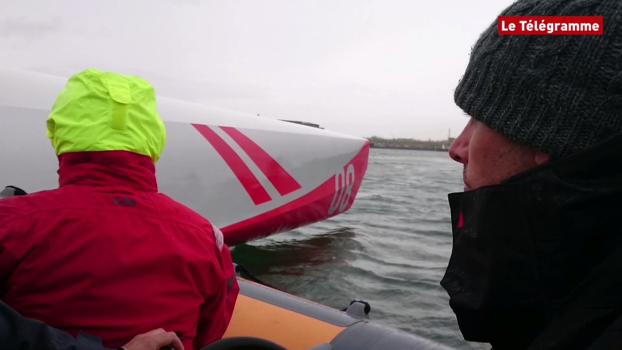 Transat Jacques Vabre. Prince de Bretagne de retour