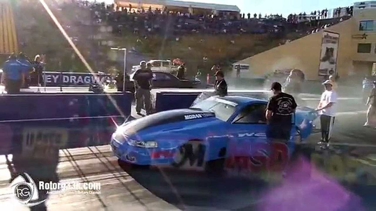 Fastest car on a 10.5inch Tyre in the Country - V8 twin turbo mustang - Rob Campisi