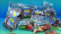2000 NICKELODEON RUGRATS SET OF 8 BURGER KING KIDS MEAL TOYS VIDEO REVIEW w DRIVE THRU TOY