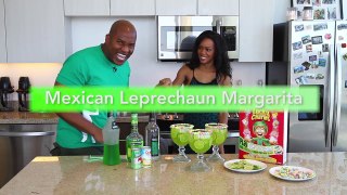 St. Patricks Day Mexican Leprechaun Margarita Tipsy Bartender