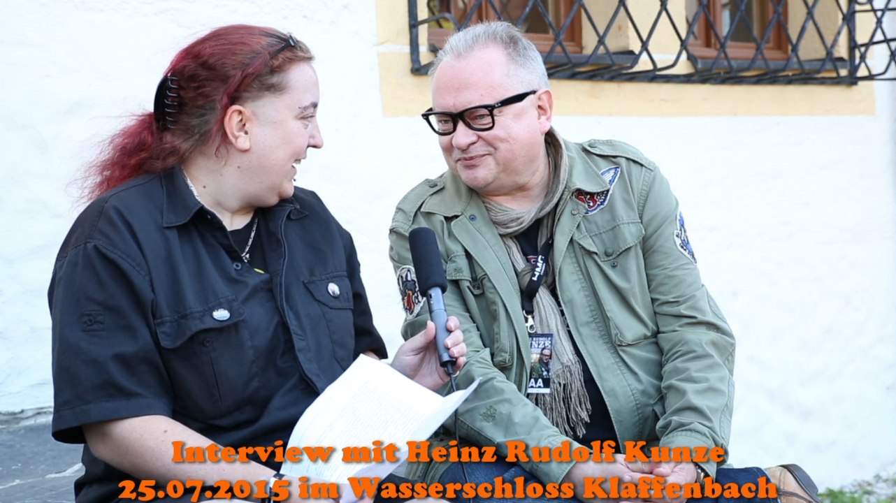 UnArt TV - Interview Heinz Rudolf Kunze - Wasserschloss Klaffenbach 2015