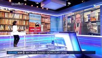 Goncourt : Mathias Enard évoque un 